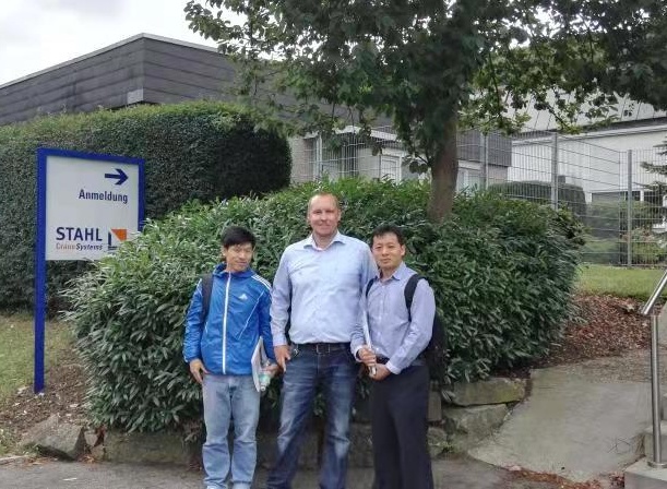 我公司領(lǐng)導到德國工廠參訪交流學習！